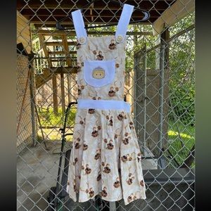 Handmade Frozen’s Kristoff Apron Dress